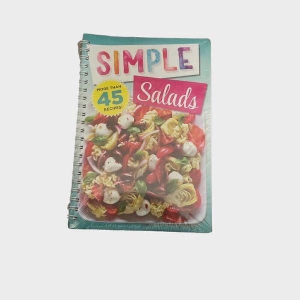 Simple Salads Kitchen Cookbook Over 45 Recipes‎ Housewarming Gift